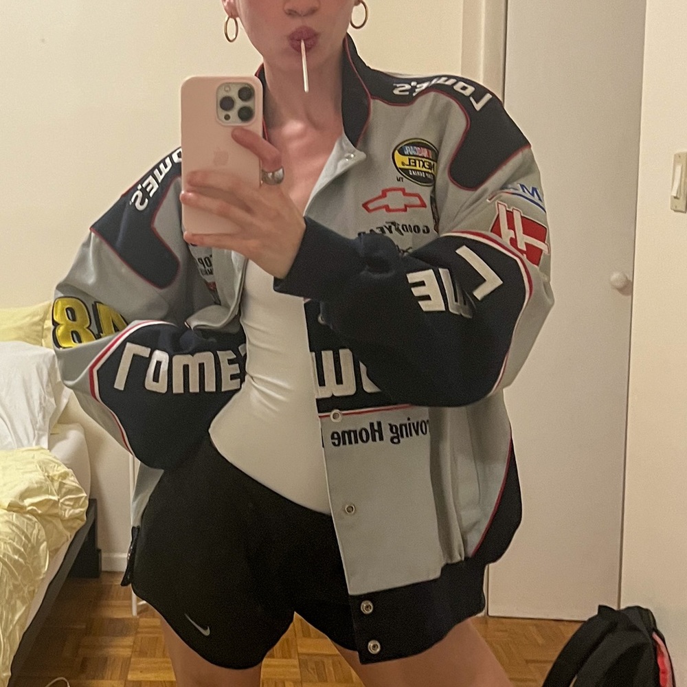 Vintage LOWES racer jacket SIZE L